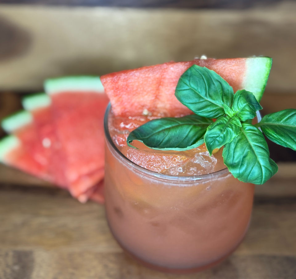 Watermelon Basil Spritz
