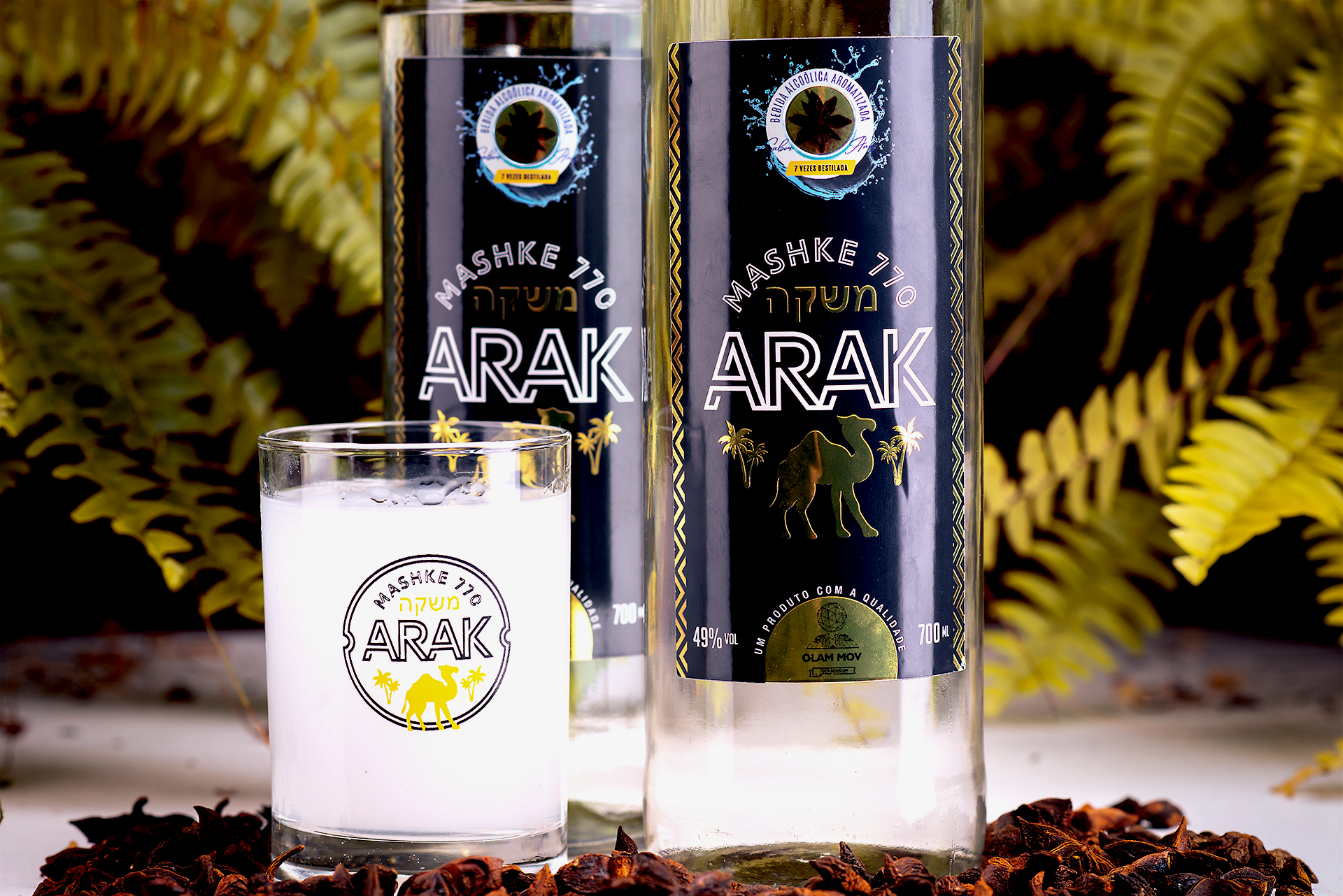 Fotografia Still — Sessão still para Arak Mashke 770®