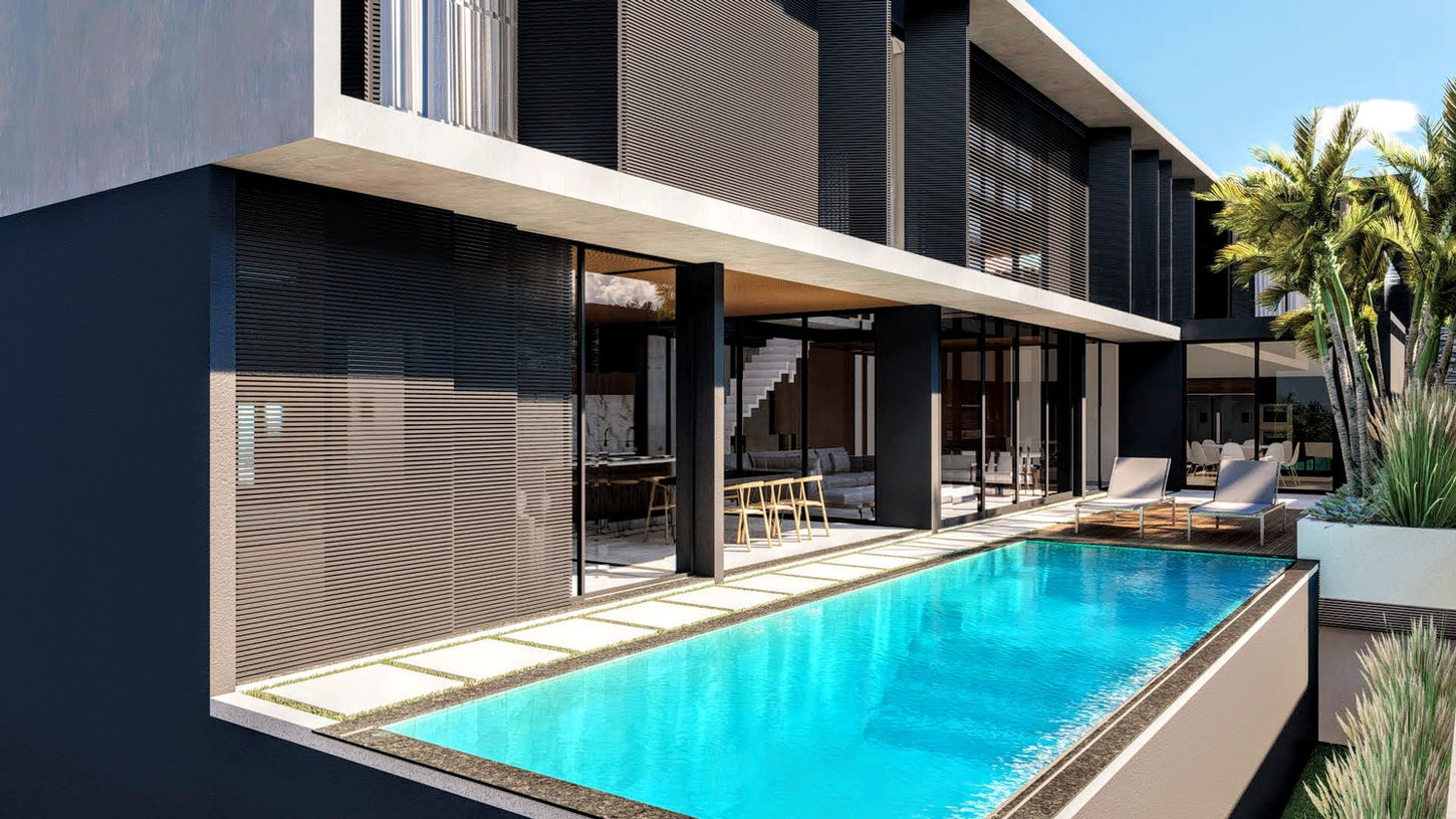 #vilasolaia #fachada #piscina #arquitetura #design #barueri #alphaville #tambore #estruturametalica #ripado 