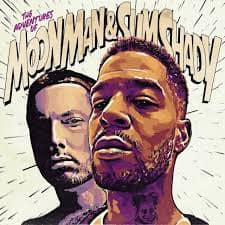 The Adventures Of Moon And Slim Shady By Kid Cudi feat Eminem Cover Art