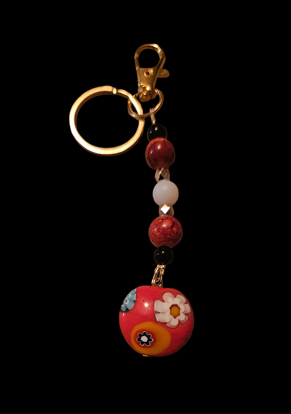 Thumbnail: Boho Bead Key\Bag Clip KC169