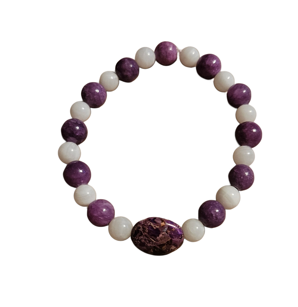 Thumbnail: Charoite Bracelet B029