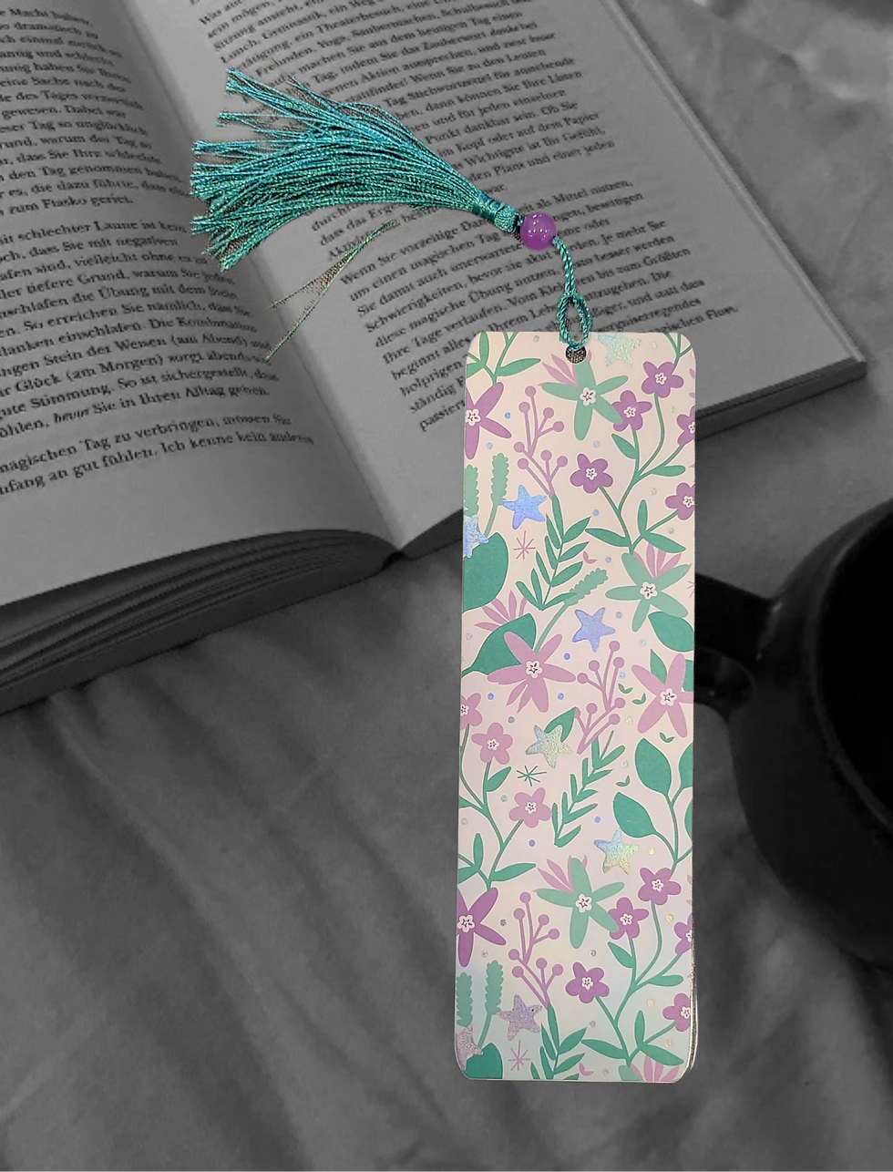 Star Floral Bookmark - BM013