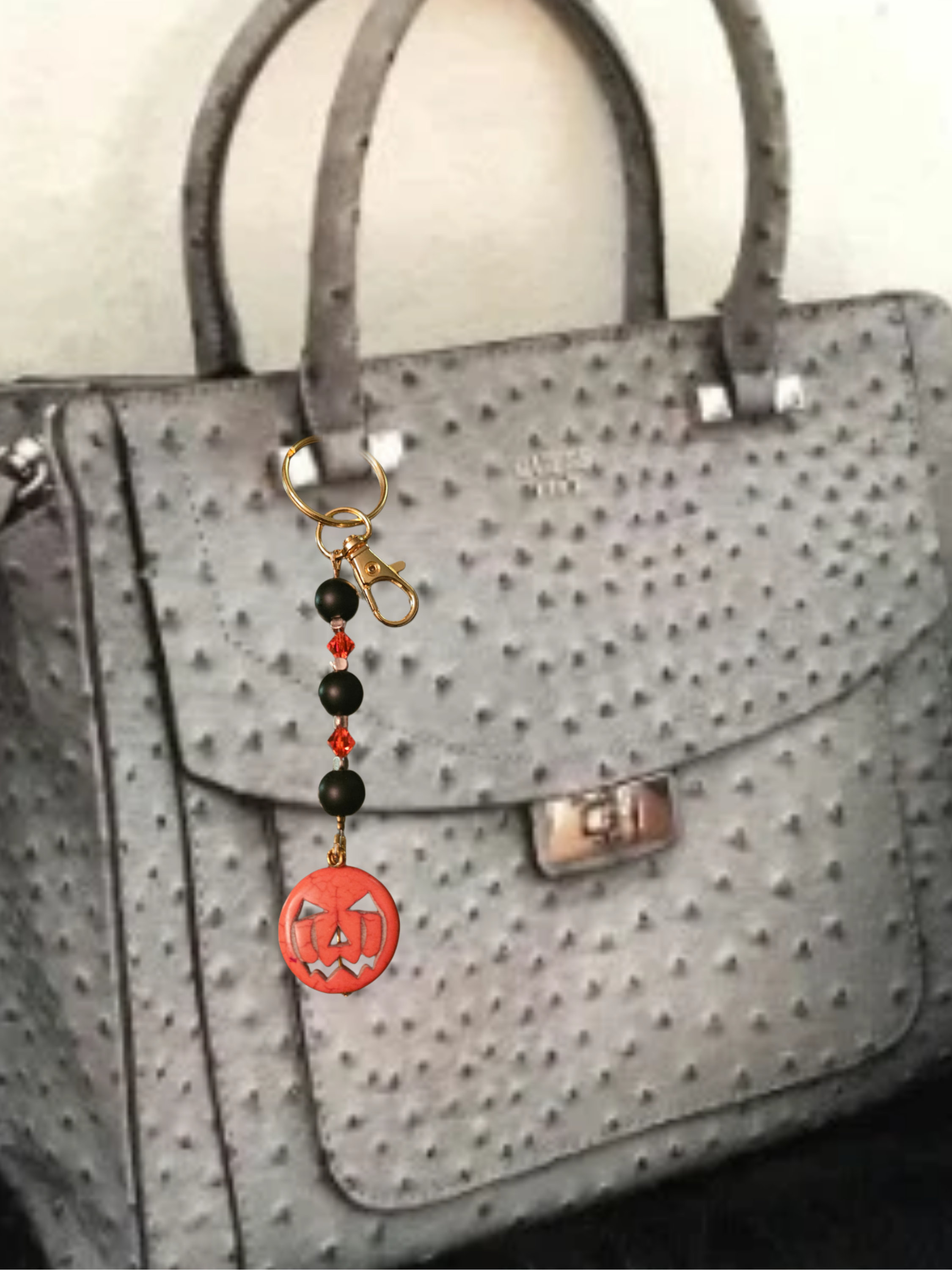 Jack-O-Lantern Key\Bag Clip KC235