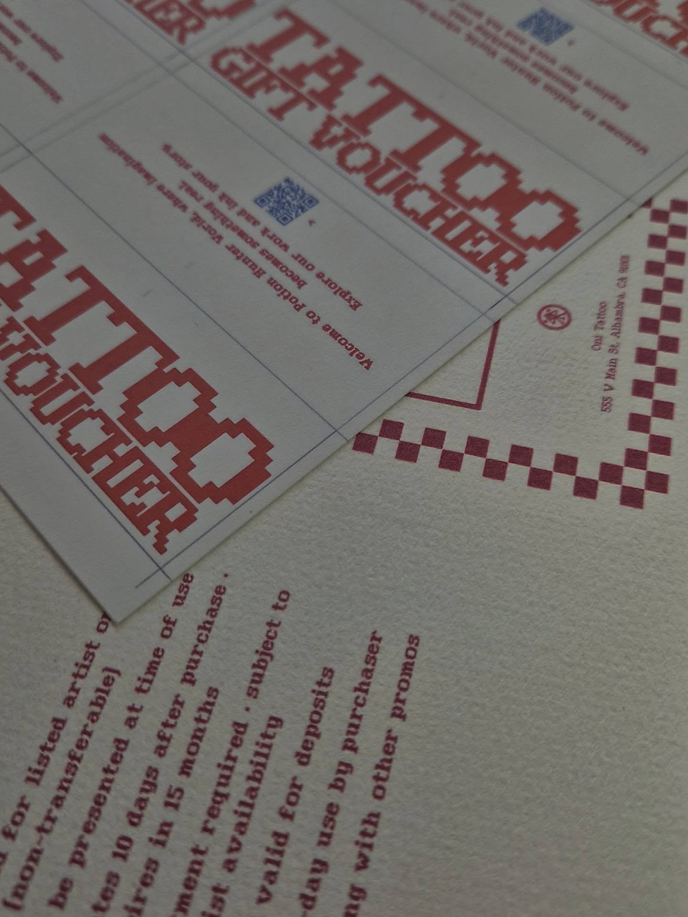 Thumbnail: CUSTOM Tattoo Gift Voucher ( PURCHASED VIA GIFT CARD TAB)