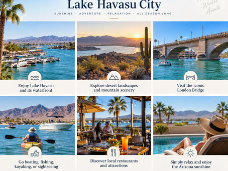 Fall Is Here. Winter Doesn't Have to Be Cold: A Snowbird's Guide to Lake Havasu City