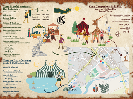 Plan du festival