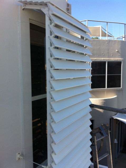 Internal Control Aluminium Louvres