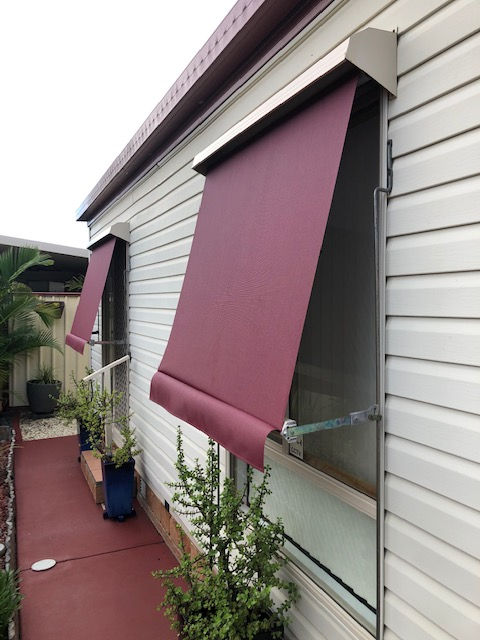 Auto Roll Up Mesh FAbric
