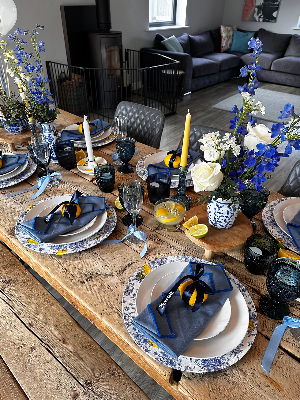 Amalfi Coast Table Styling