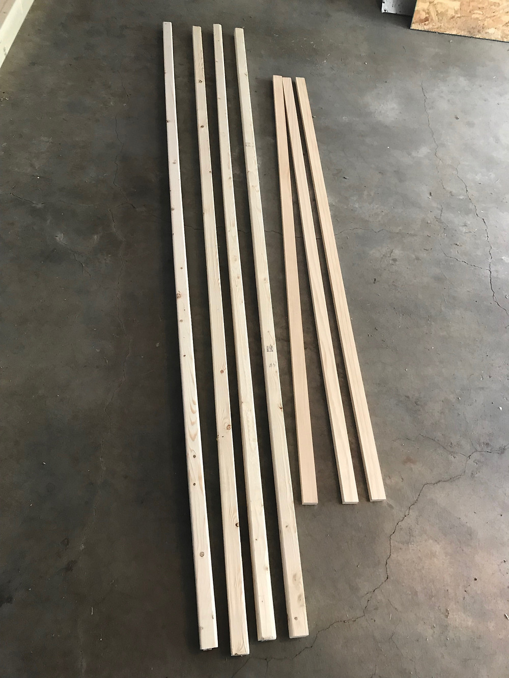 wooden garden obelisk lumber