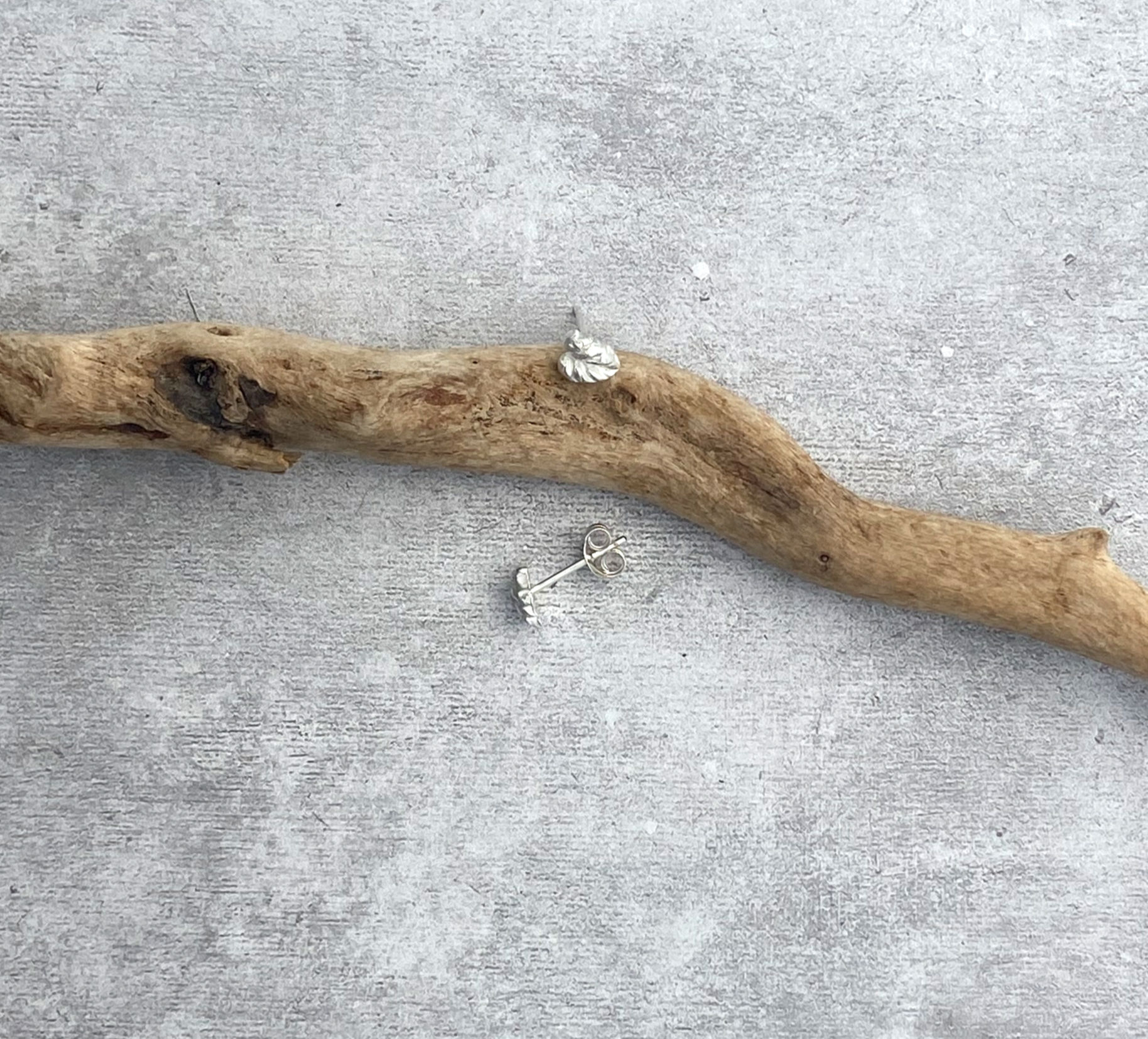 Sapling Leaf earrings