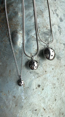 Unique sterling silver pendants