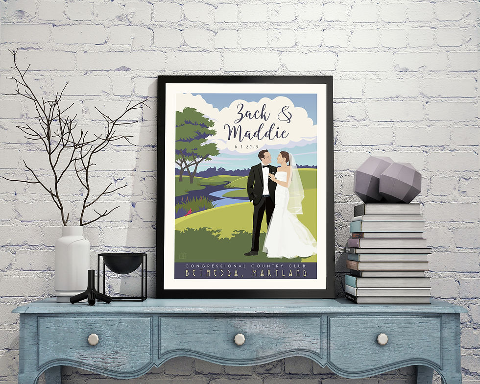 Thumbnail: Country Club Wedding Customizable