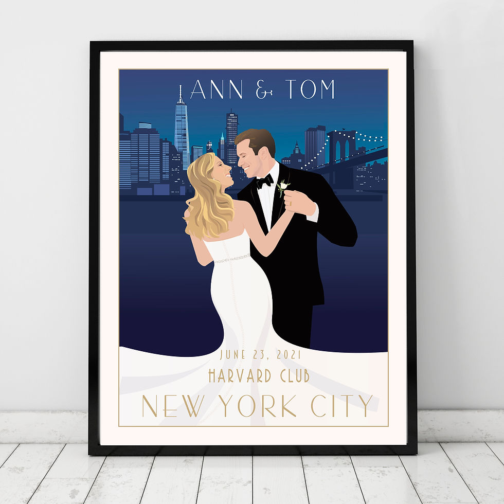 Thumbnail: Wedding Dance Customizable Poster