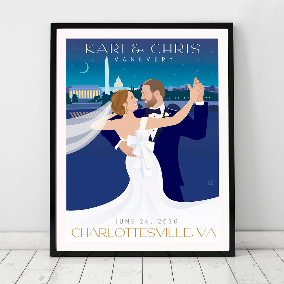 Thumbnail: Wedding Dance Customizable Poster