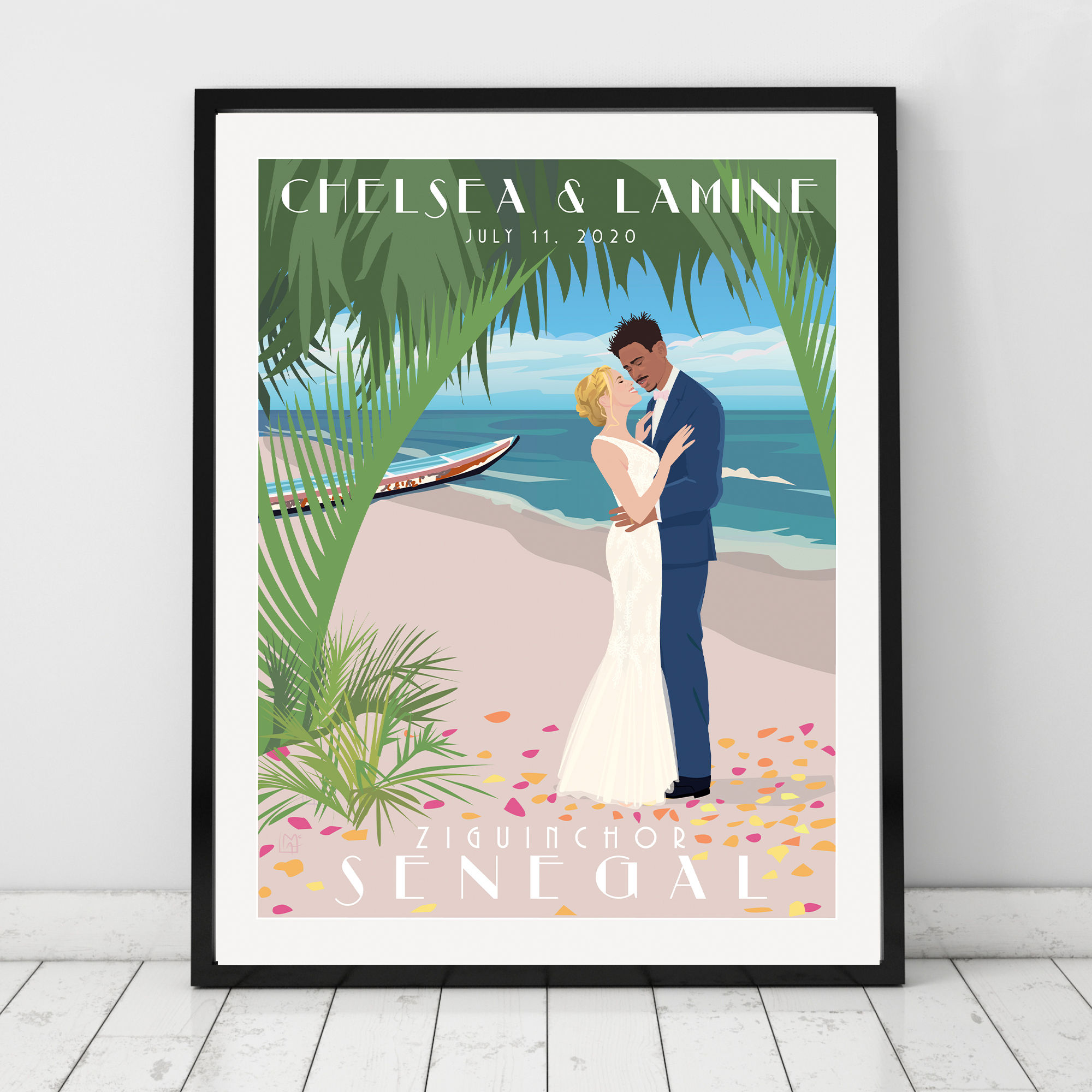 Sunlight Tropical Beach Customizable