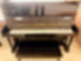 Mint condition Yamaha B-3 upright piano in polished ebony that has hardly been played. Still has the plastic on the pedals.