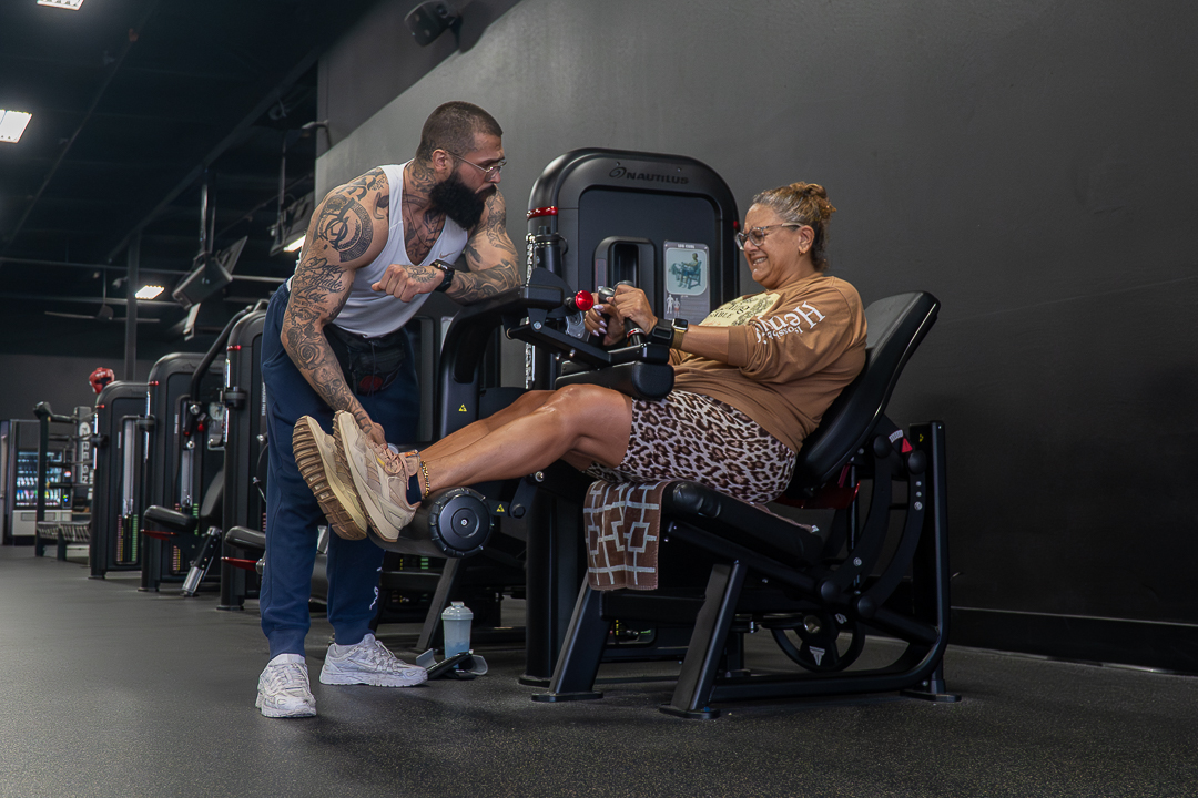 Isaac coaching at Reign Training Facility