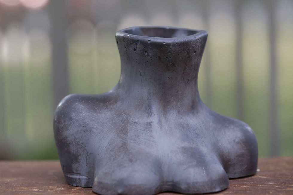 Thumbnail: House of Ivy Sculptural Vase - Chest