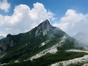かなり静かな裏銀座(前半)