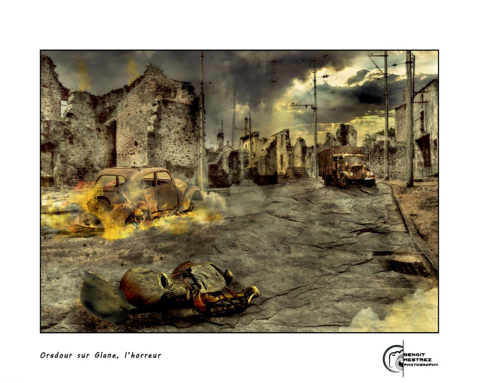 Oradour sur Glane, l'horreur copie