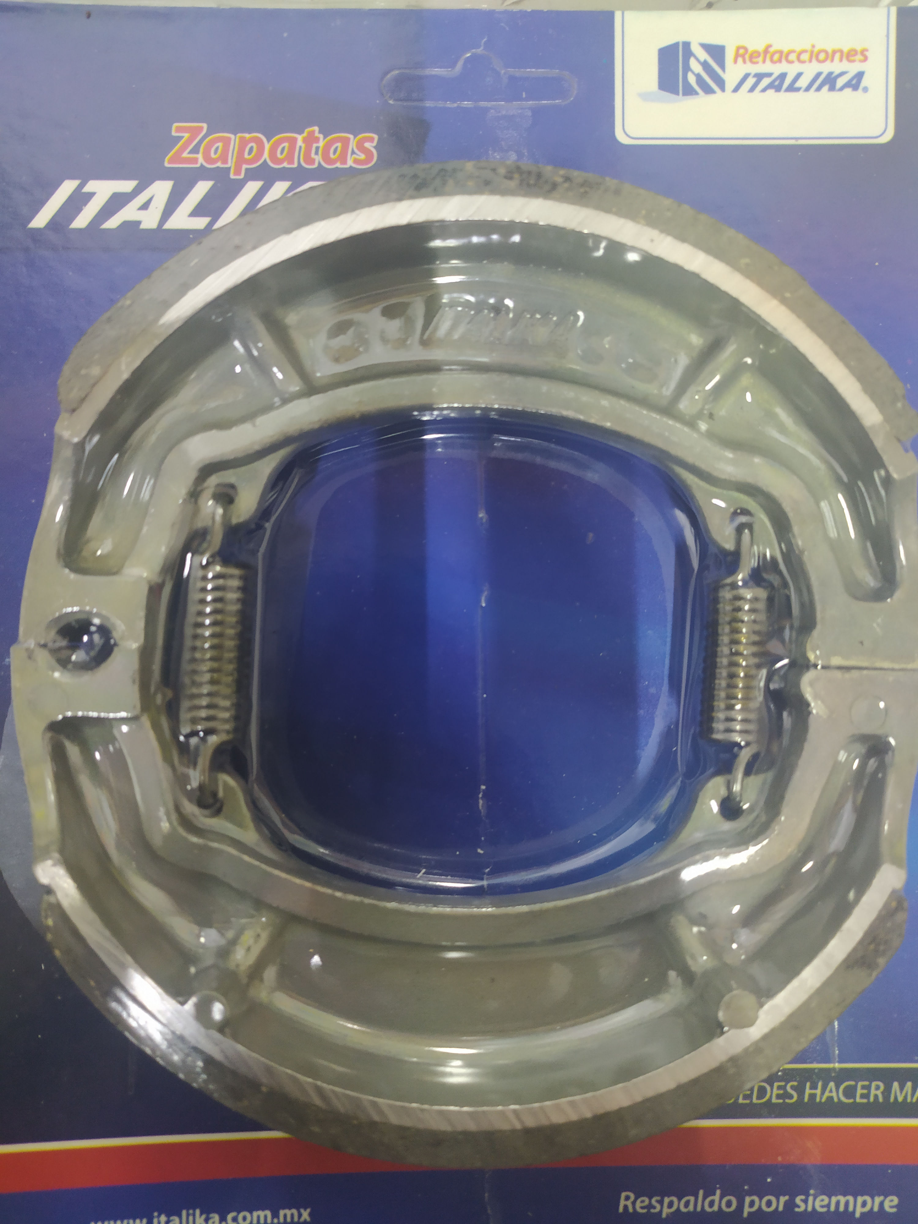 Zapata de freno trasero