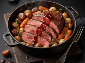 צלי כתף (מספר 5) ביין וערמונים – החגיגי