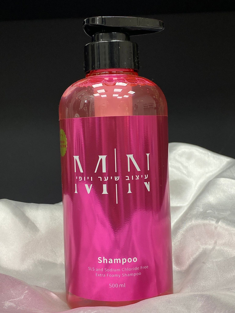 pink shampoo
