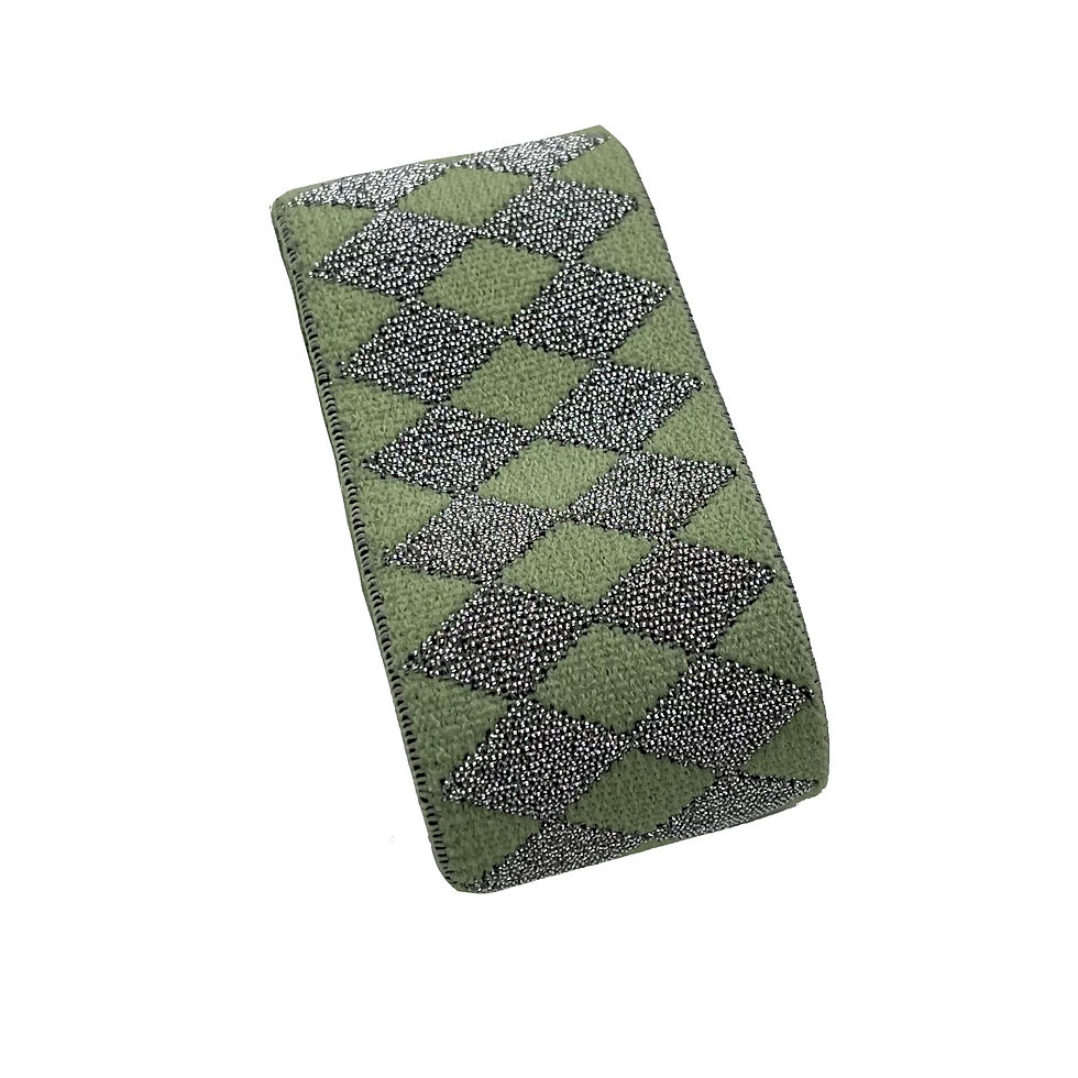 Thumbnail: Light Green Silver Metallic Diamonds