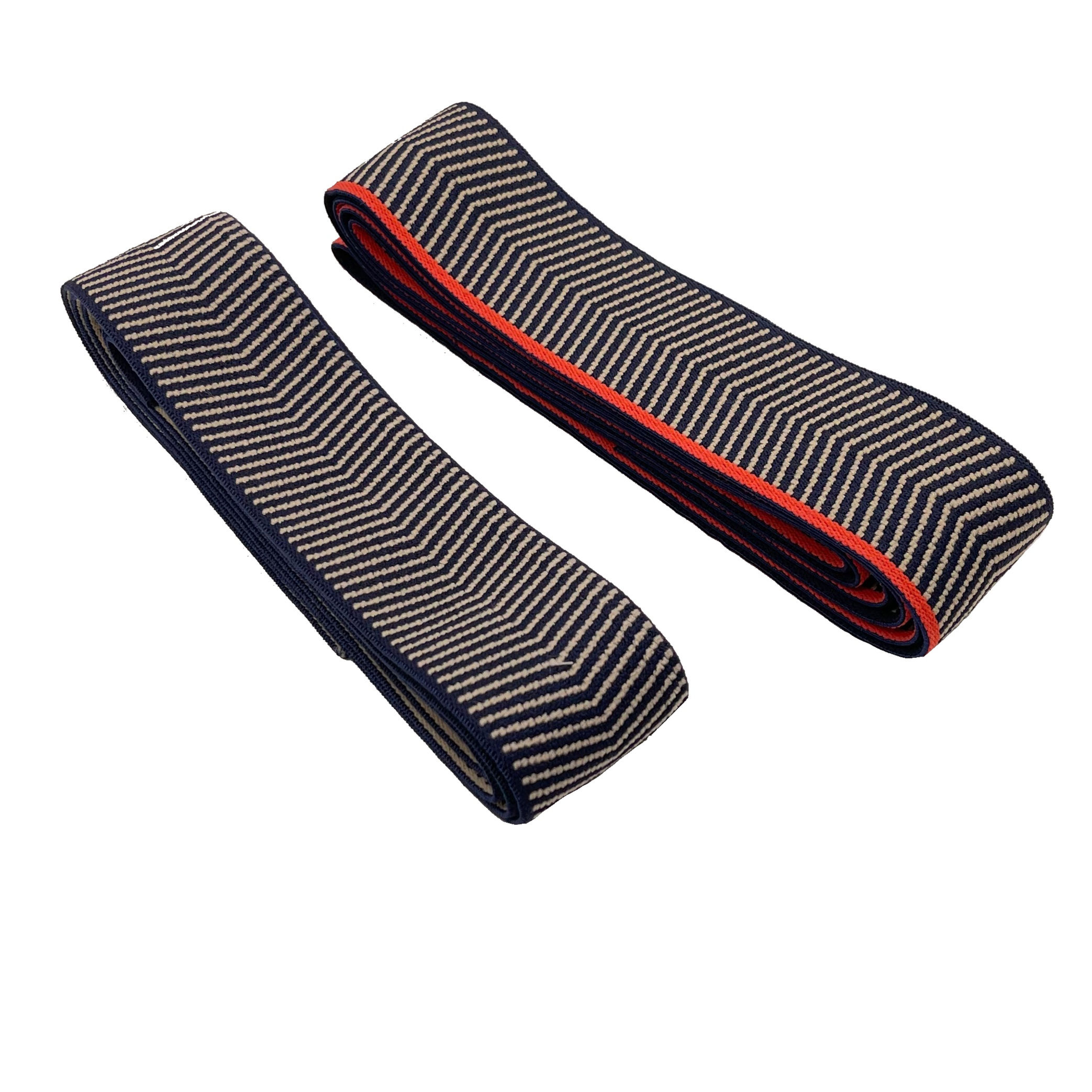 Navy Narrow Herringbone