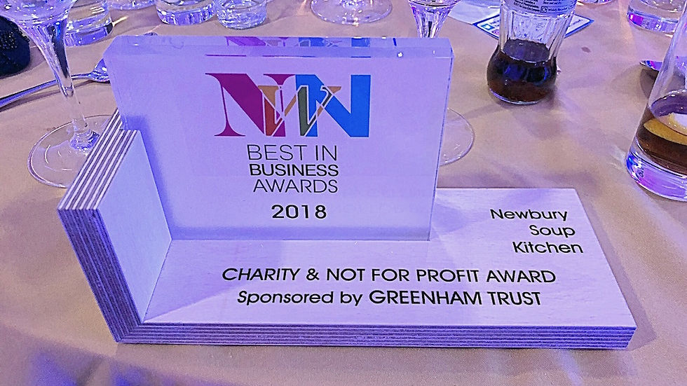 Best in Business Awards Charity of the year 2018/2019