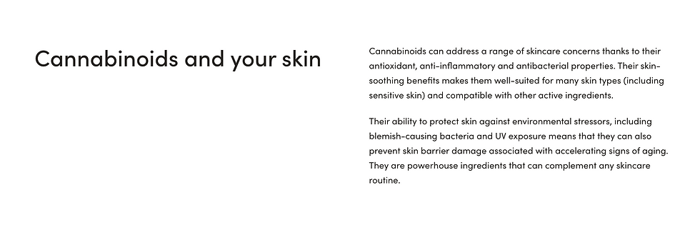 Cellular Goods Cannabinoids Evergreen Website Content