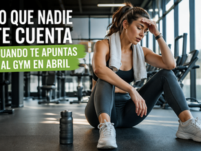 Lo que nadie te cuenta cuando te apuntas al gym en abril.