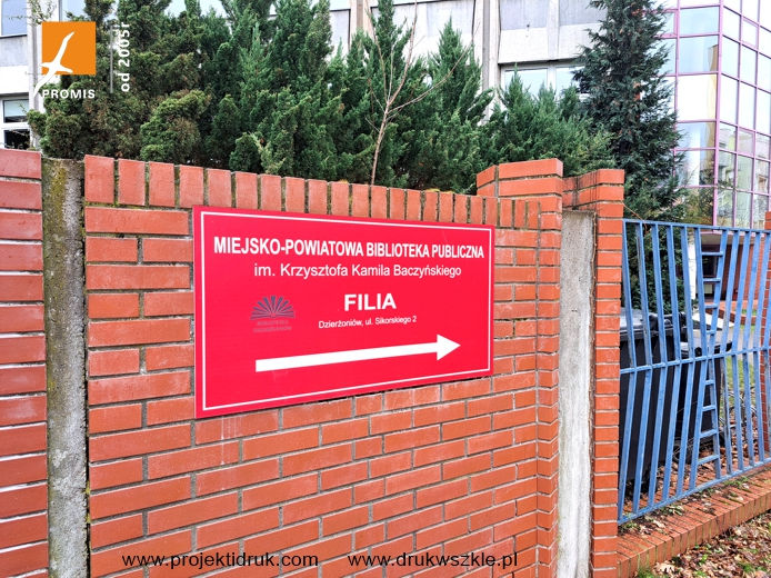 07 promis szyld trwały druk uv