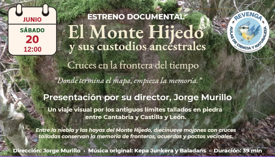 Presentación del documental "El Monte Hijedo y sus custodios ancestrales" por su director Jorge Murillo