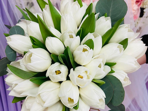 Beautiful Tulips Bridal Bouquet