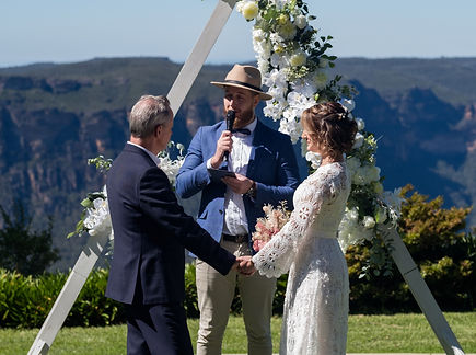 Blue Mountains Wedding Ceremony - The Guy with the Blue Bow Tie.jpg