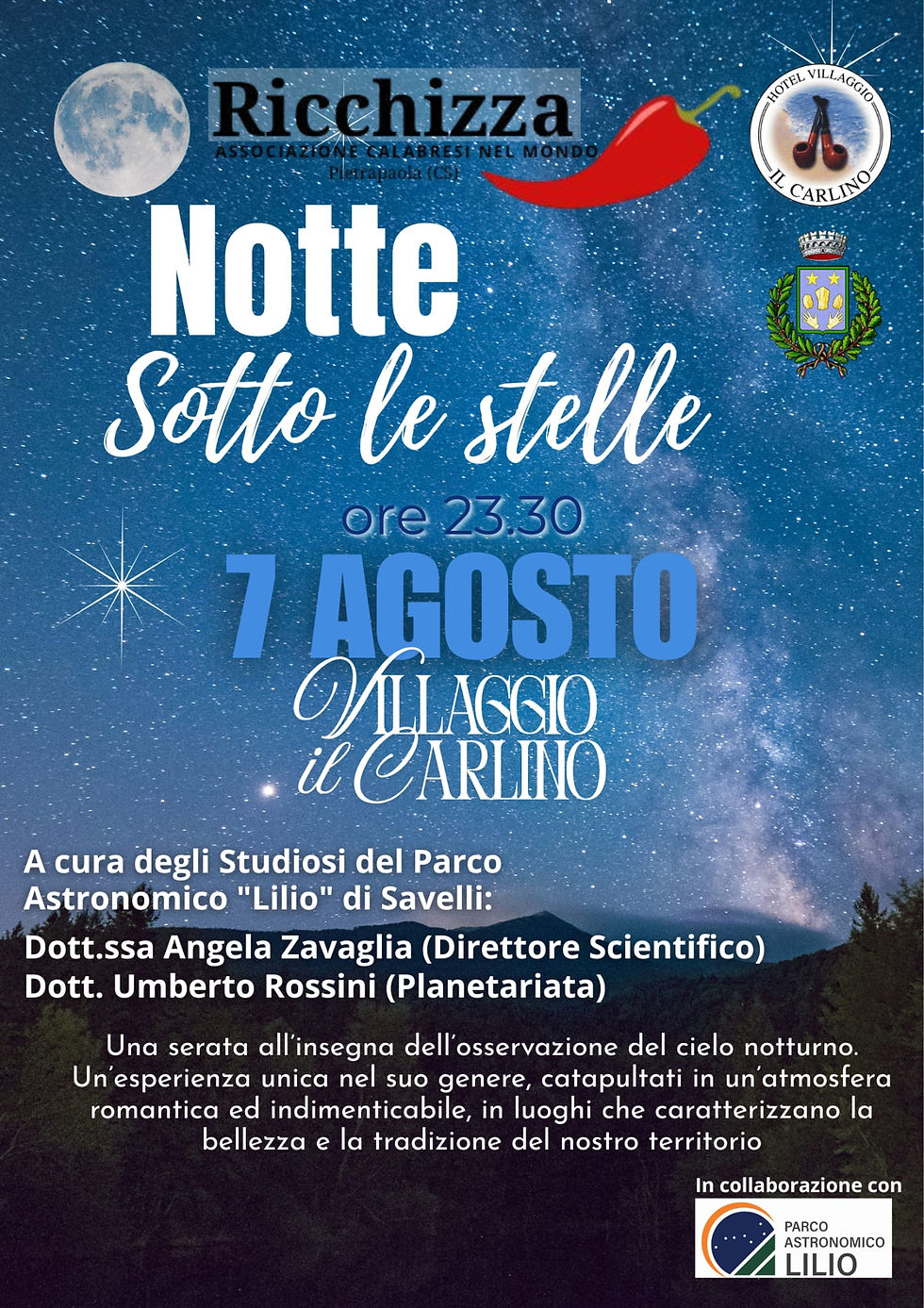 Notte sotto le stelle