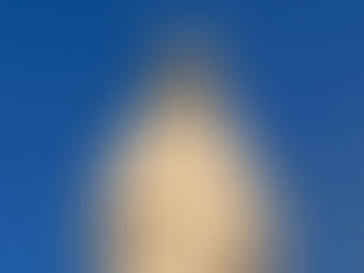 La pulizia della statua della Madonnina