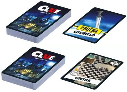 Miniatura: JUEGO DE CARTAS CLUE CARD GAME