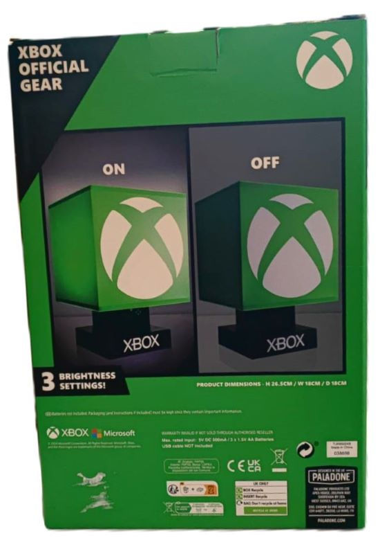 Miniatura: LAMPARA X-BOX DE CUBO