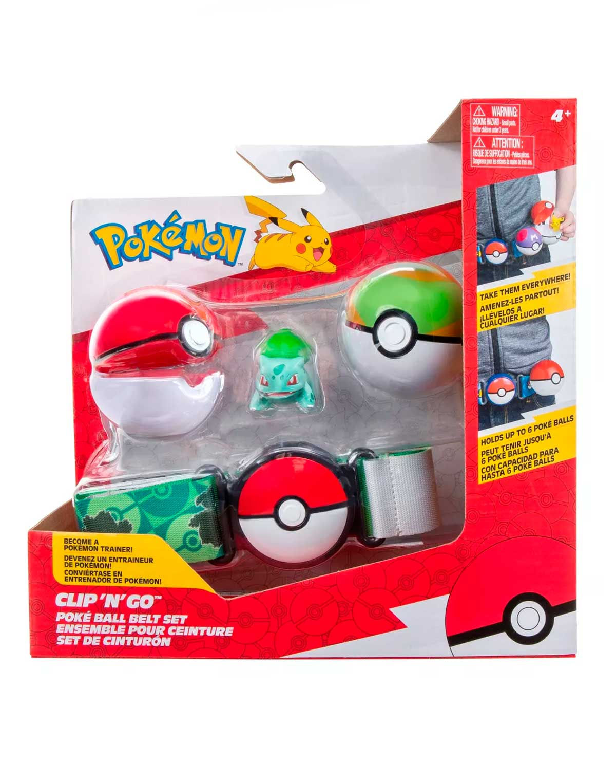 Clip ´N´Go Bulbasaur con cinturón