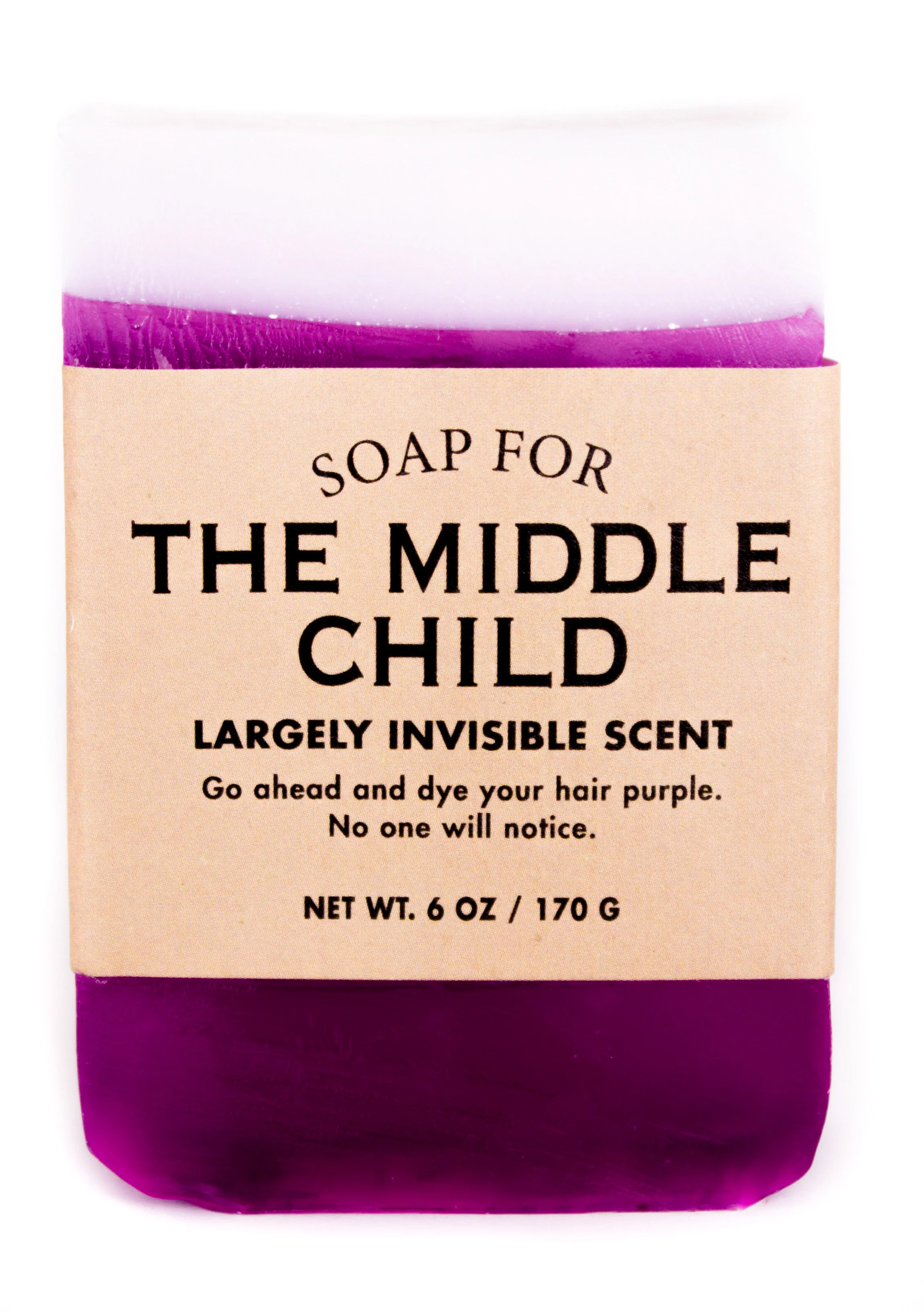 Soap for The MIddle Child Whiskey River Soap Co.