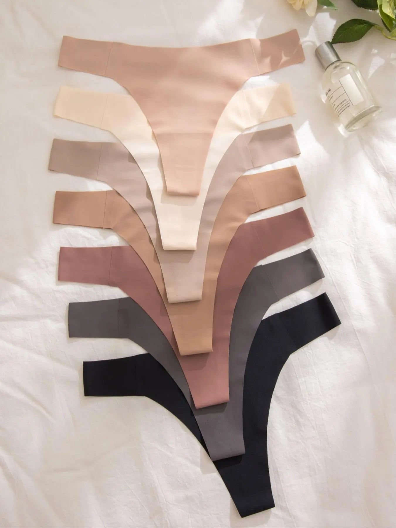 Seamless Thong Panties for Women, Comfort Fit, Year-Round Style
