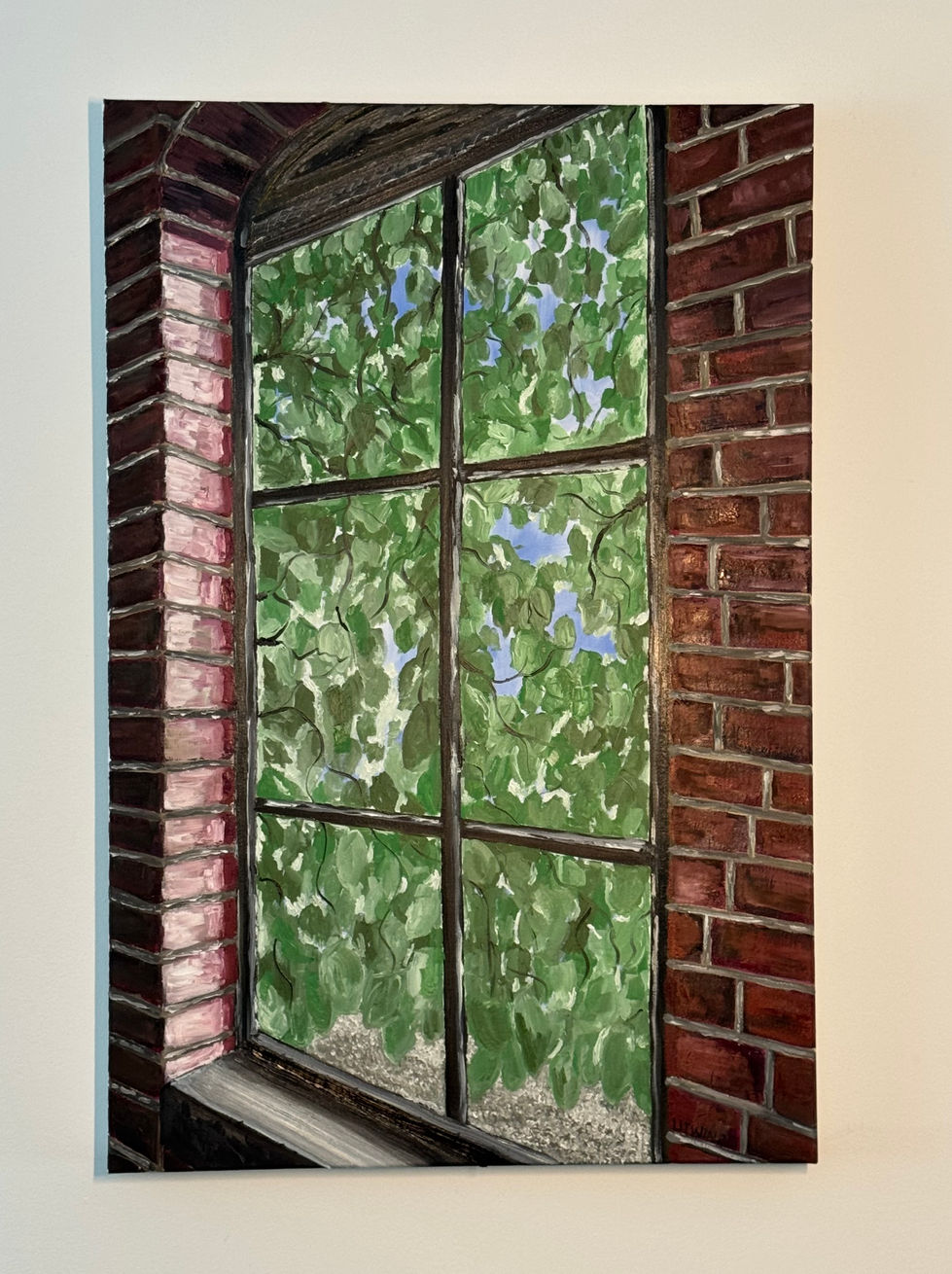 oil on canvas 24"x36"
wine