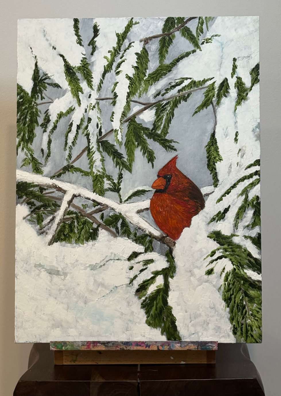 oil on canvas board 18"x24" 