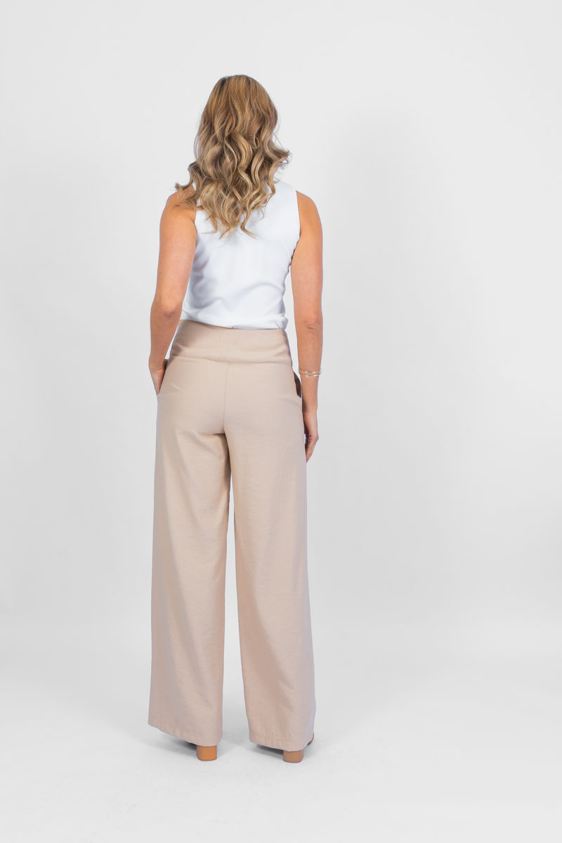 Miniatura: 03.3511-W Calça pantalona com bolso faca