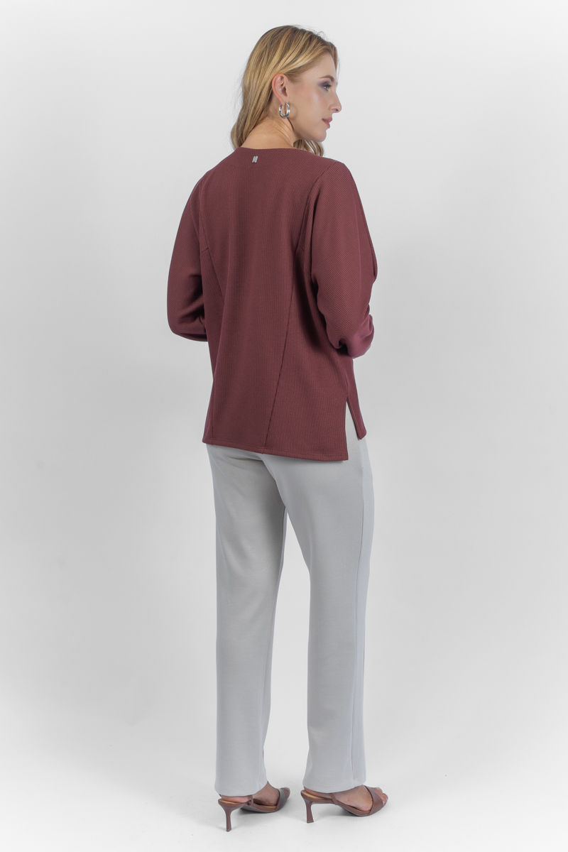 Miniatura: 10.21270-W Sweatshirt com recortes