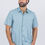 Miniatura: 01.20877-N Camisa 100% algodão  tricoline xadrez manga curta